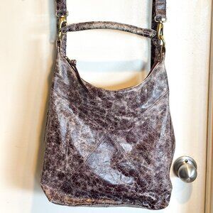 Latico Leather Convertible Tote/Backpack/Shoulder Bag Purple